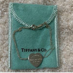Tiffany & Co - Return to Tiffany Heart Bracelet - Double Chain Bracelet